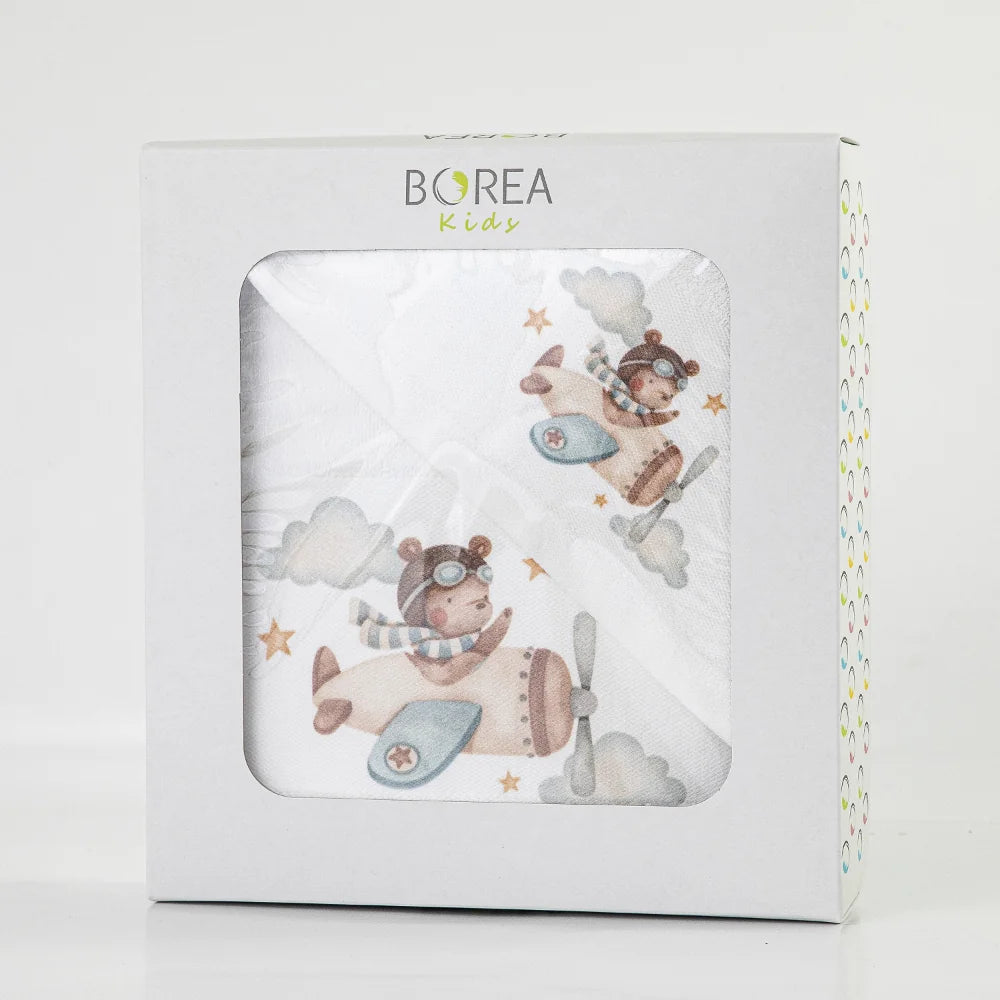 Πετσέτες Σετ 2ΤΜΧ Pilot Λευκό από την εταιρεία Borea Home Textiles