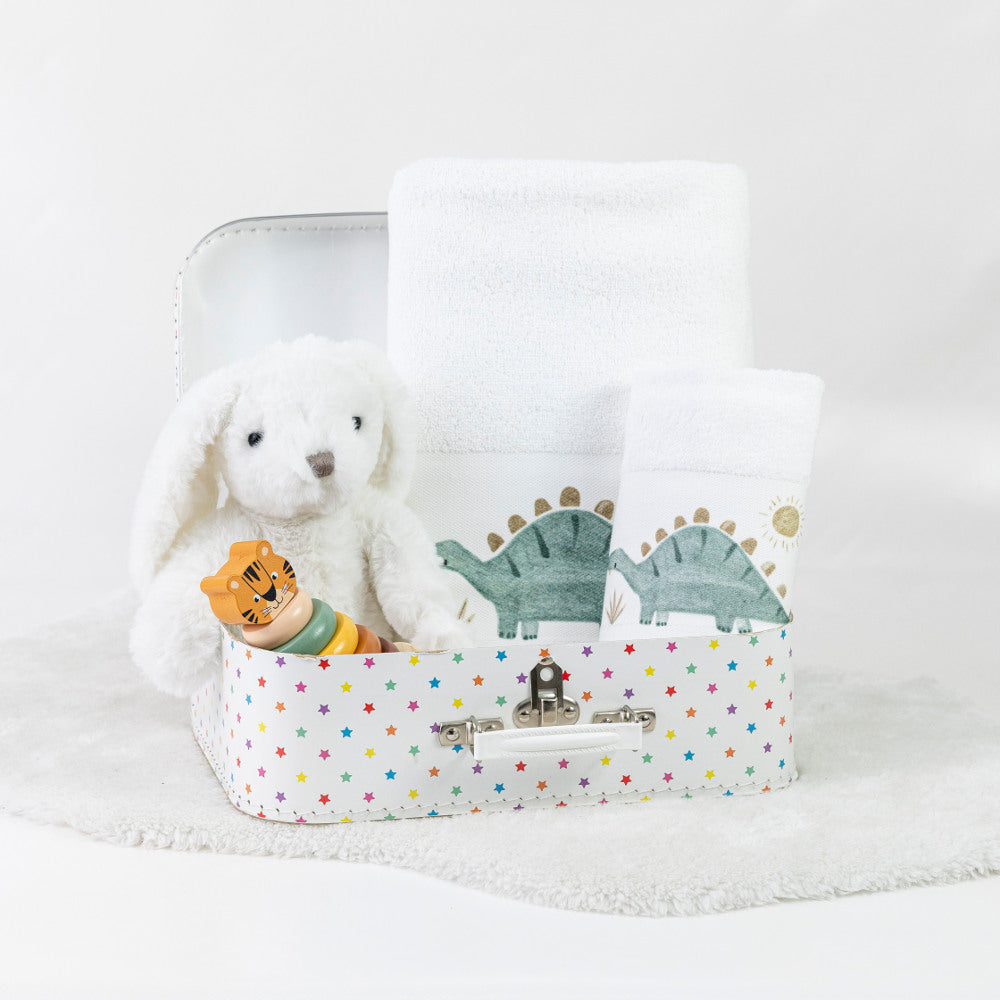 Πετσέτες Σετ 2ΤΜΧ Stompy Λευκό από την εταιρεία Borea Home Textiles