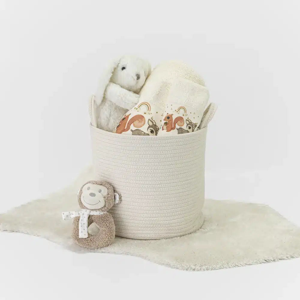 Πετσέτες Σετ 2ΤΜΧ Woodland Εκρού από την εταιρεία Borea Home Textiles