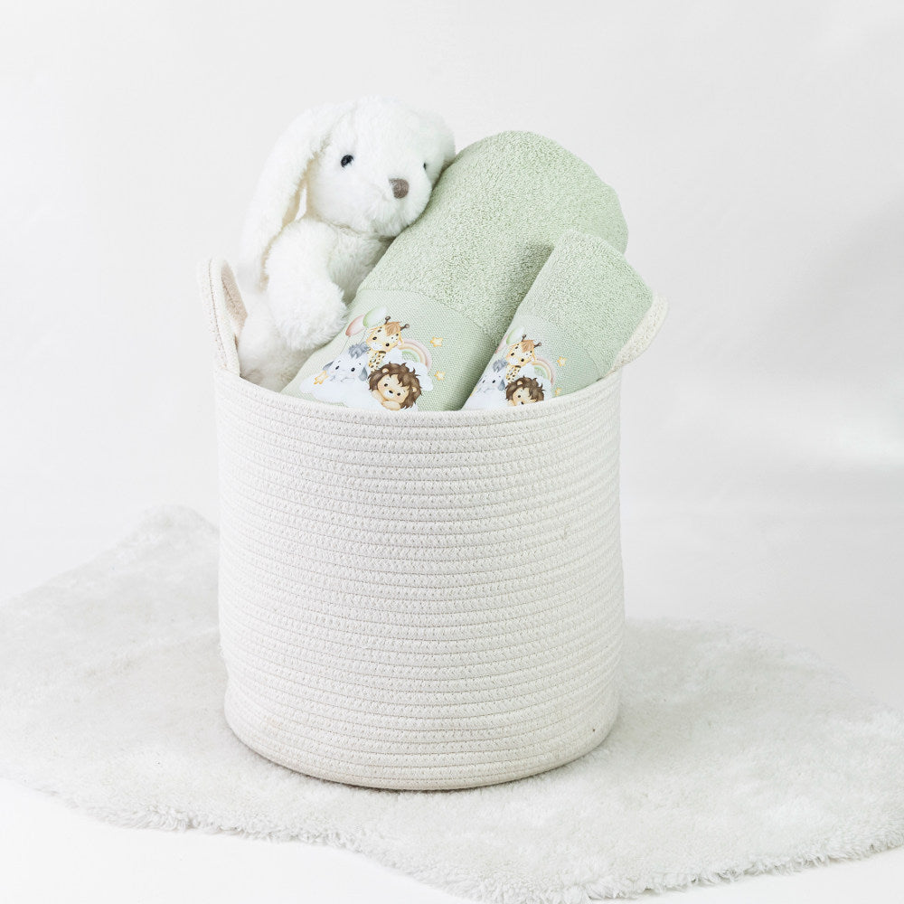 Πετσέτες Σετ 2ΤΜΧ Zoo από την εταιρεία Borea Home Textiles