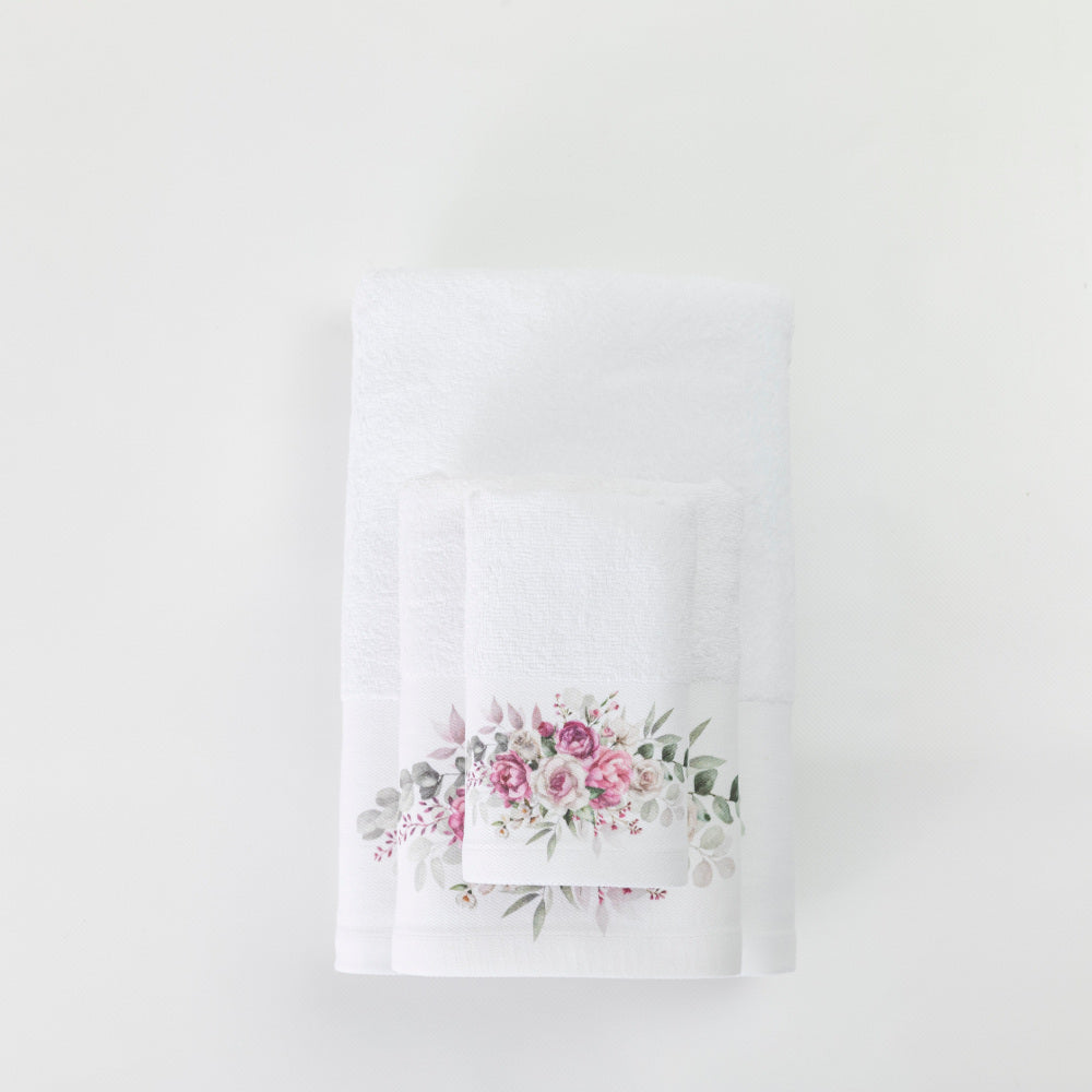 Πετσέτες Σετ 2ΤΜΧ Agnes από την εταιρεία Borea Home Textiles
