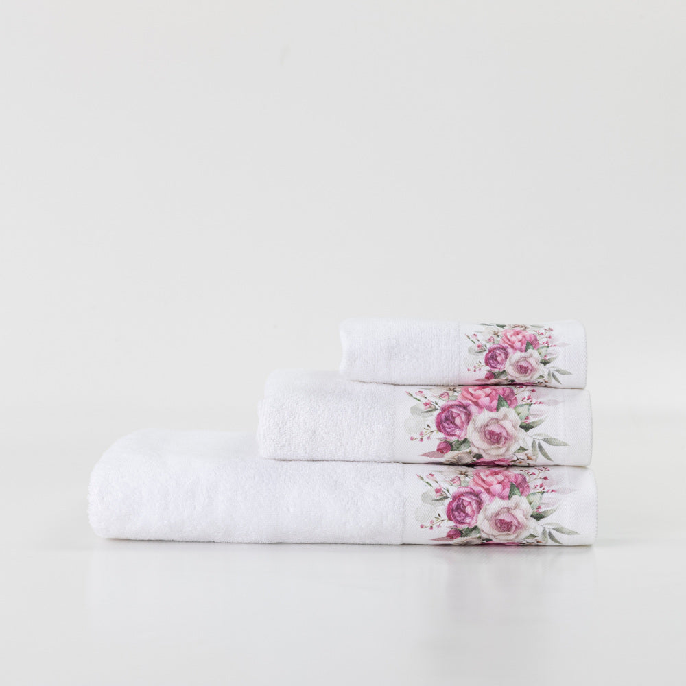 Πετσέτες Σετ 2ΤΜΧ Agnes από την εταιρεία Borea Home Textiles