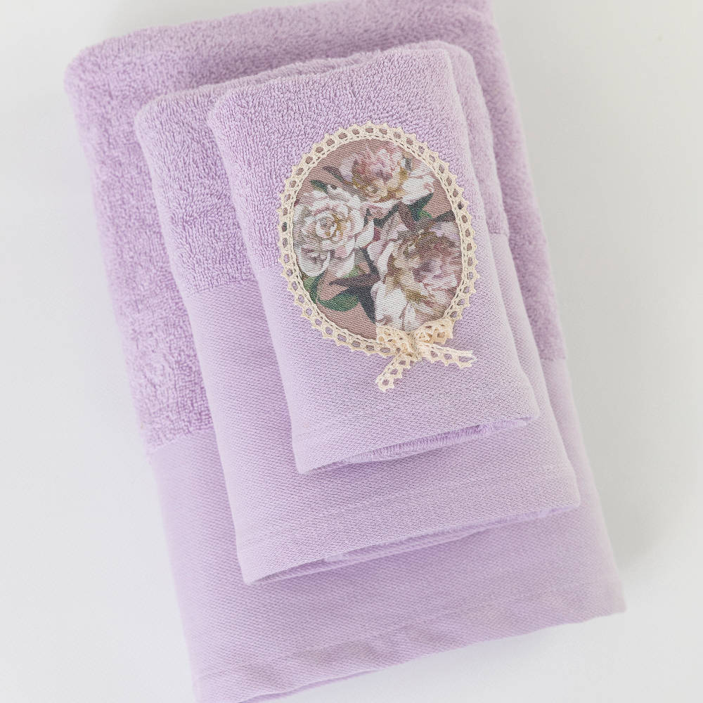 Πετσέτες Σετ 3ΤΜΧ Ashley από την εταιρεία Borea Home Textiles