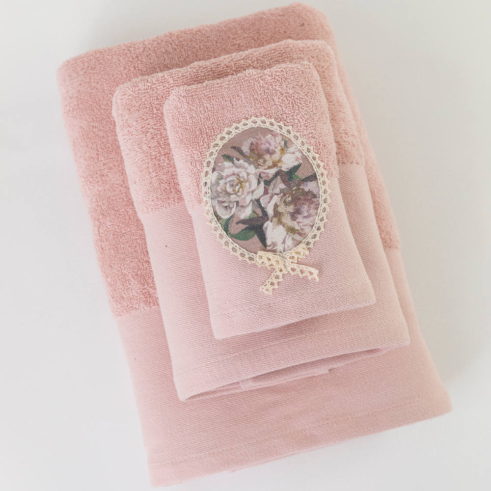 Πετσέτες Σετ 3ΤΜΧ Ashley από την εταιρεία Borea Home Textiles