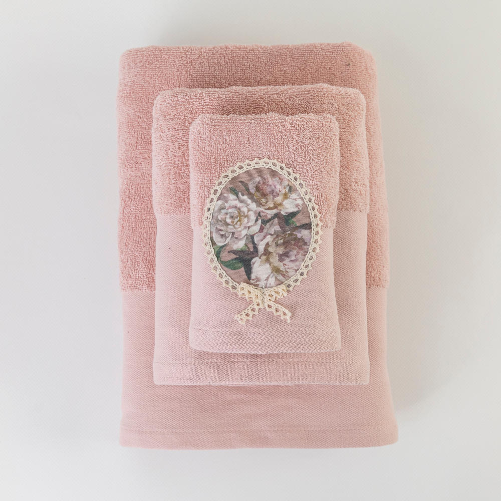 Πετσέτες Σετ 3ΤΜΧ Ashley από την εταιρεία Borea Home Textiles