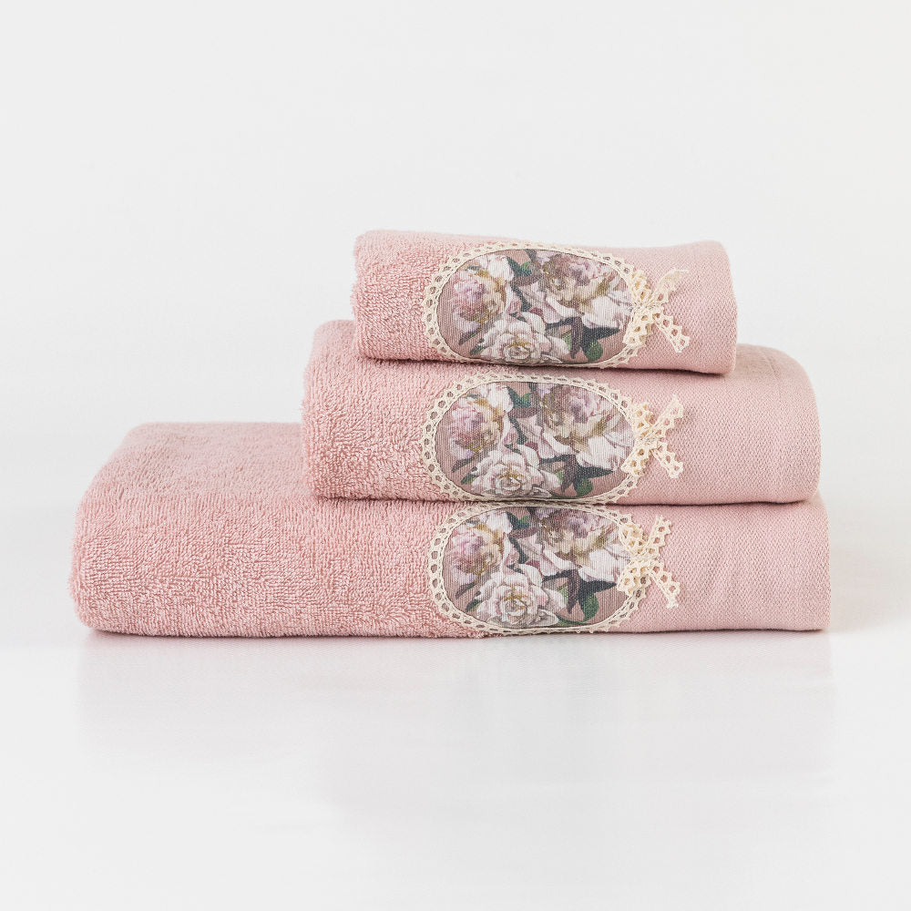 Πετσέτες Σετ 3ΤΜΧ Ashley από την εταιρεία Borea Home Textiles