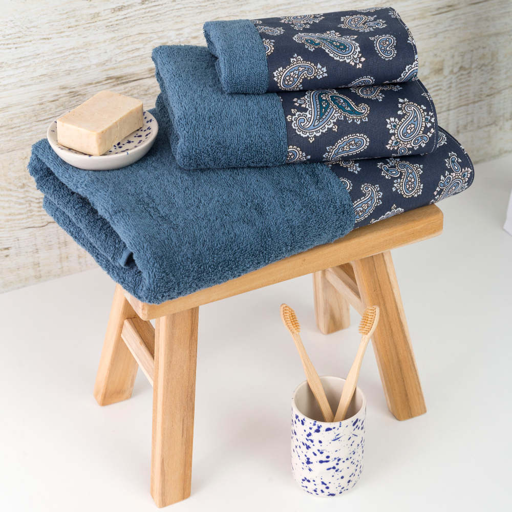 Πετσέτες Σετ 3ΤΜΧ Azzura από την εταιρεία Borea Home Textiles