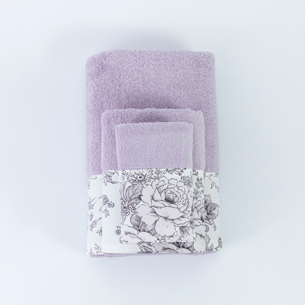 Πετσέτες Σετ 3ΤΜΧ Beatrice από την εταιρεία Borea Home Textiles