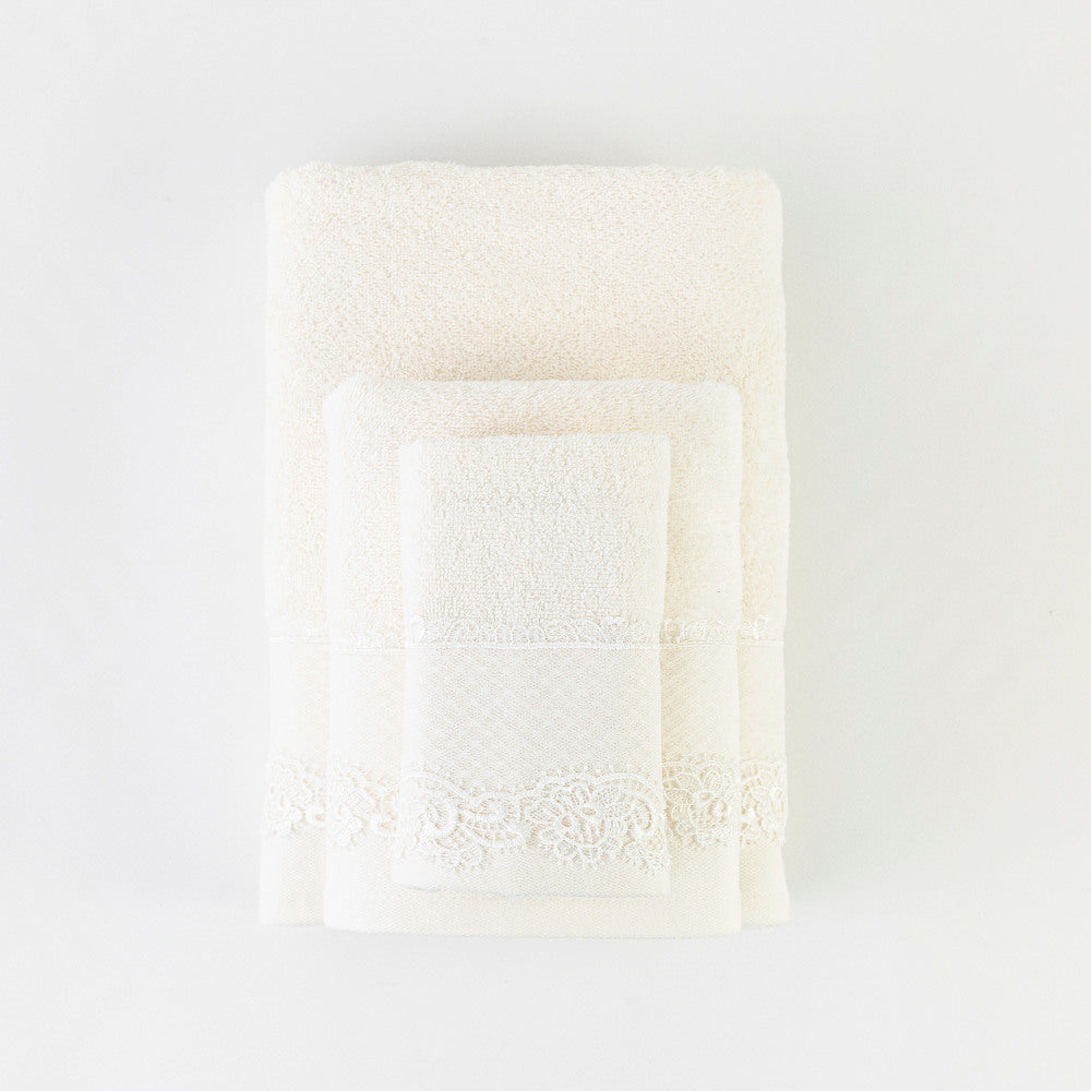 Πετσέτες Σετ 3ΤΜΧ Bonjour από την εταιρεία Borea Home Textiles