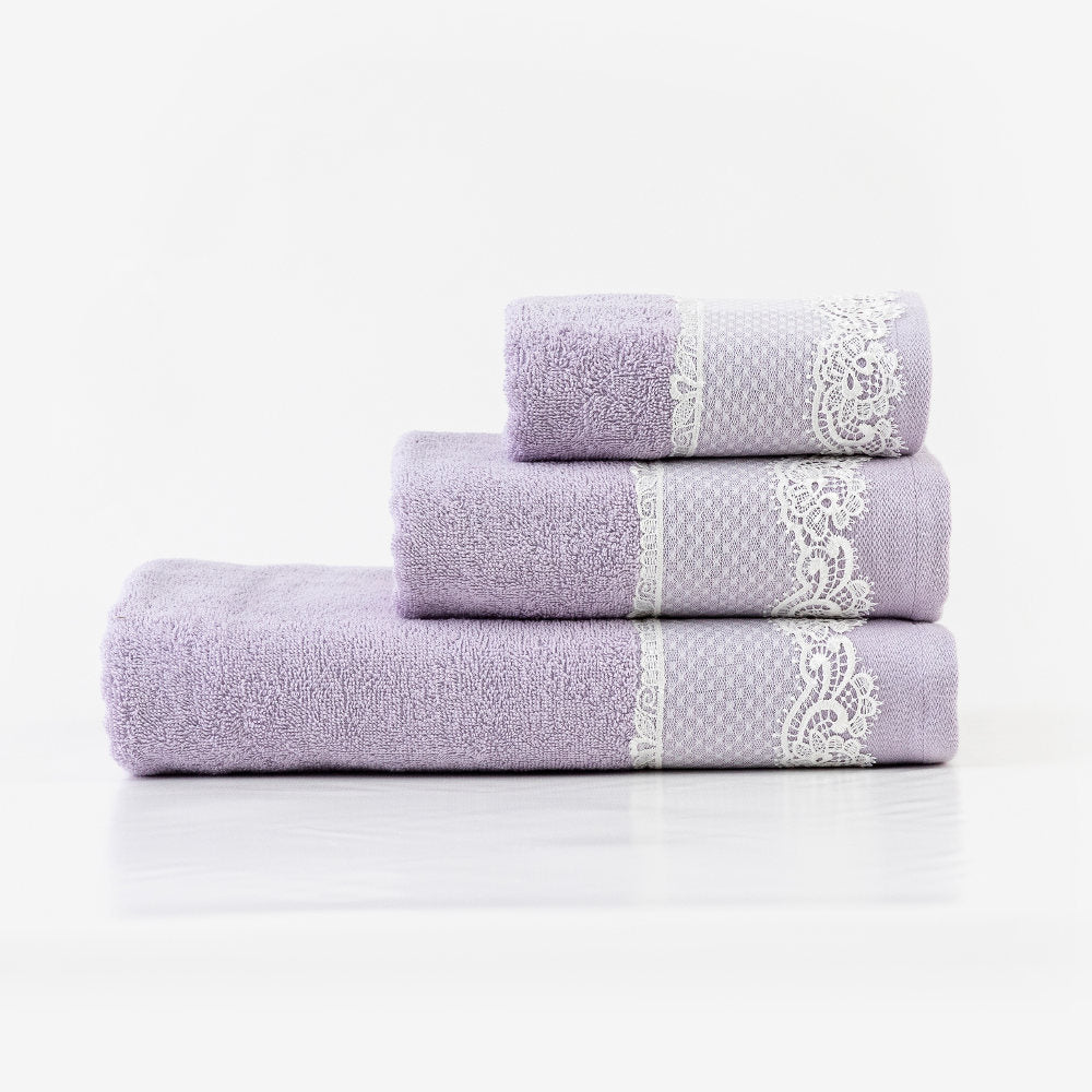 Πετσέτες Σετ 3ΤΜΧ Bonjour από την εταιρεία Borea Home Textiles