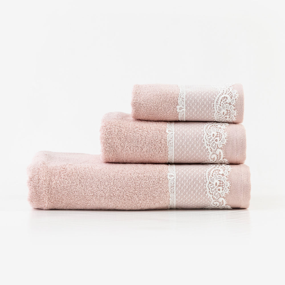 Πετσέτες Σετ 3ΤΜΧ Bonjour από την εταιρεία Borea Home Textiles