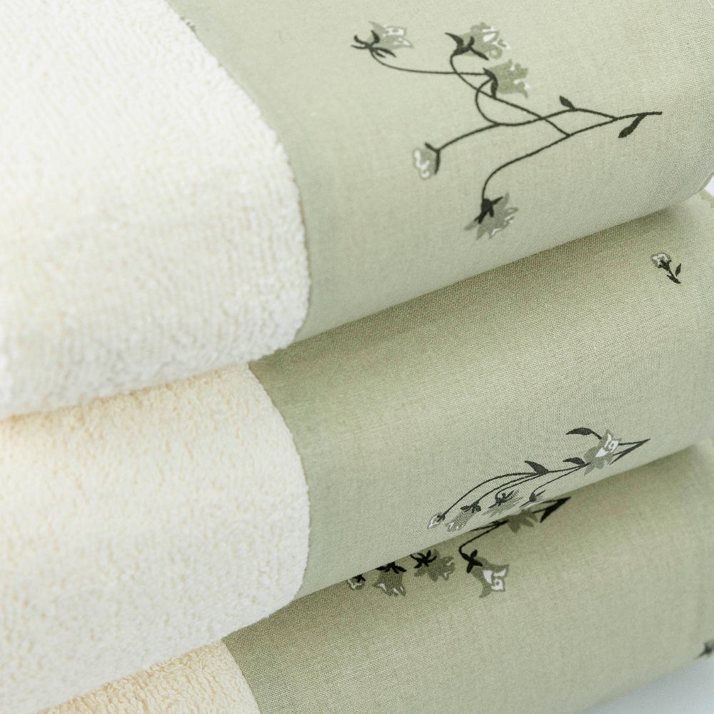 Πετσέτες Σετ 3ΤΜΧ Campanula από την εταιρεία Borea Home Textiles