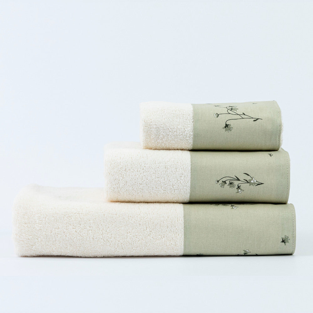 Πετσέτες Σετ 3ΤΜΧ Campanula από την εταιρεία Borea Home Textiles