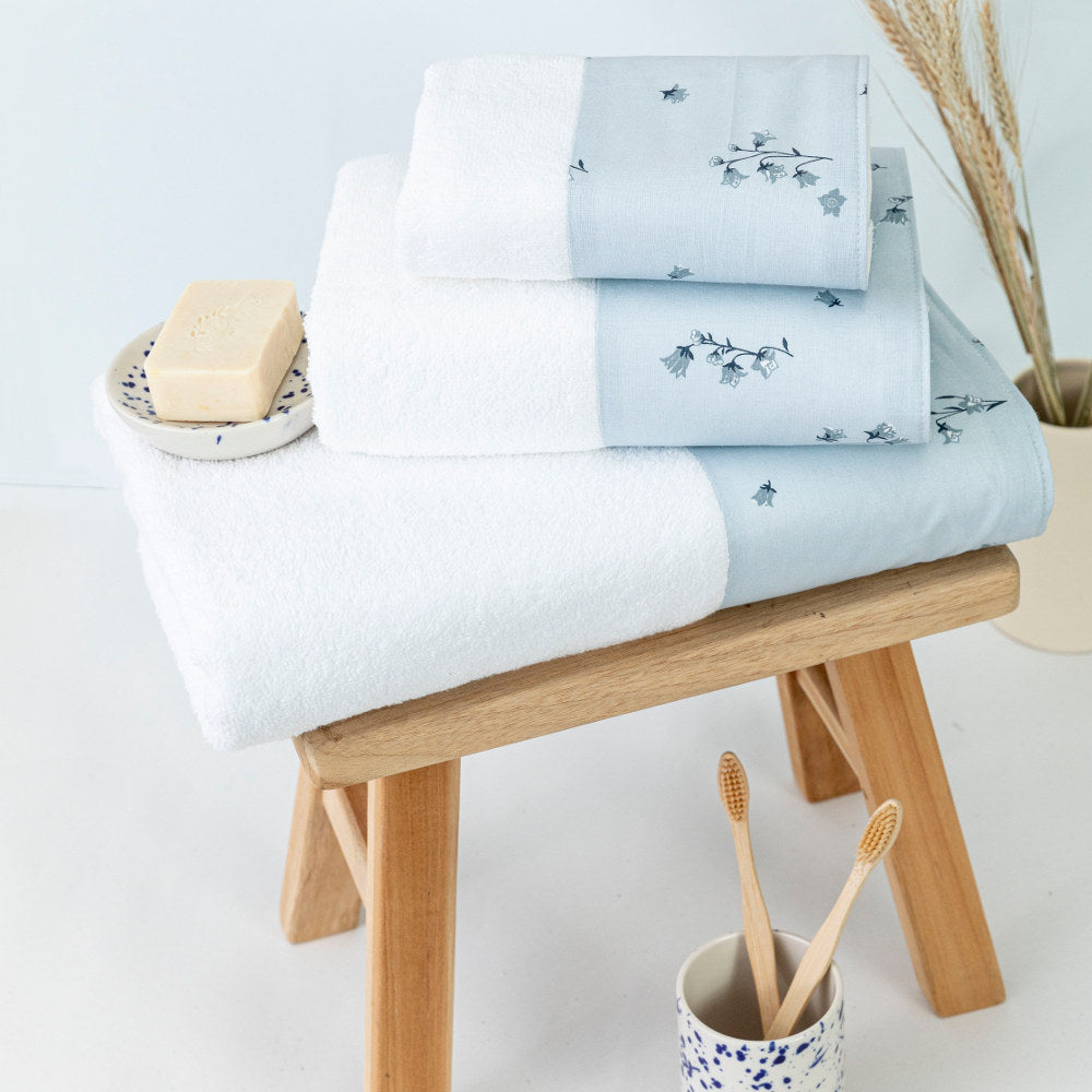 Πετσέτες Σετ 3ΤΜΧ Campanula από την εταιρεία Borea Home Textiles