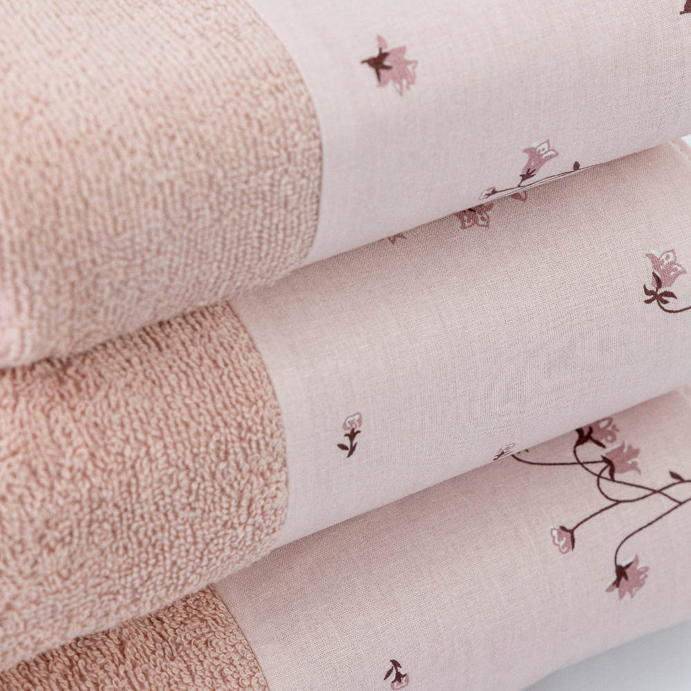 Πετσέτες Σετ 3ΤΜΧ Campanula από την εταιρεία Borea Home Textiles