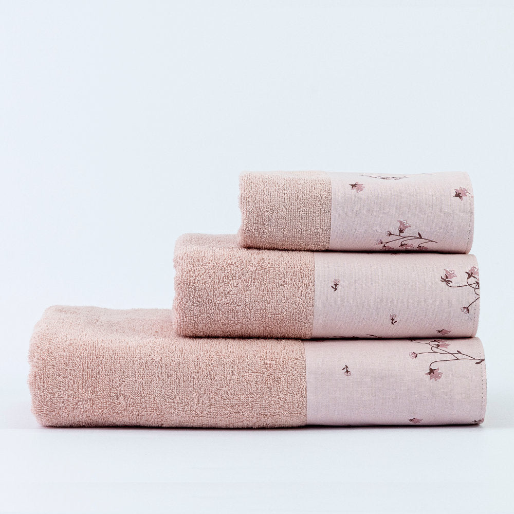Πετσέτες Σετ 3ΤΜΧ Campanula από την εταιρεία Borea Home Textiles