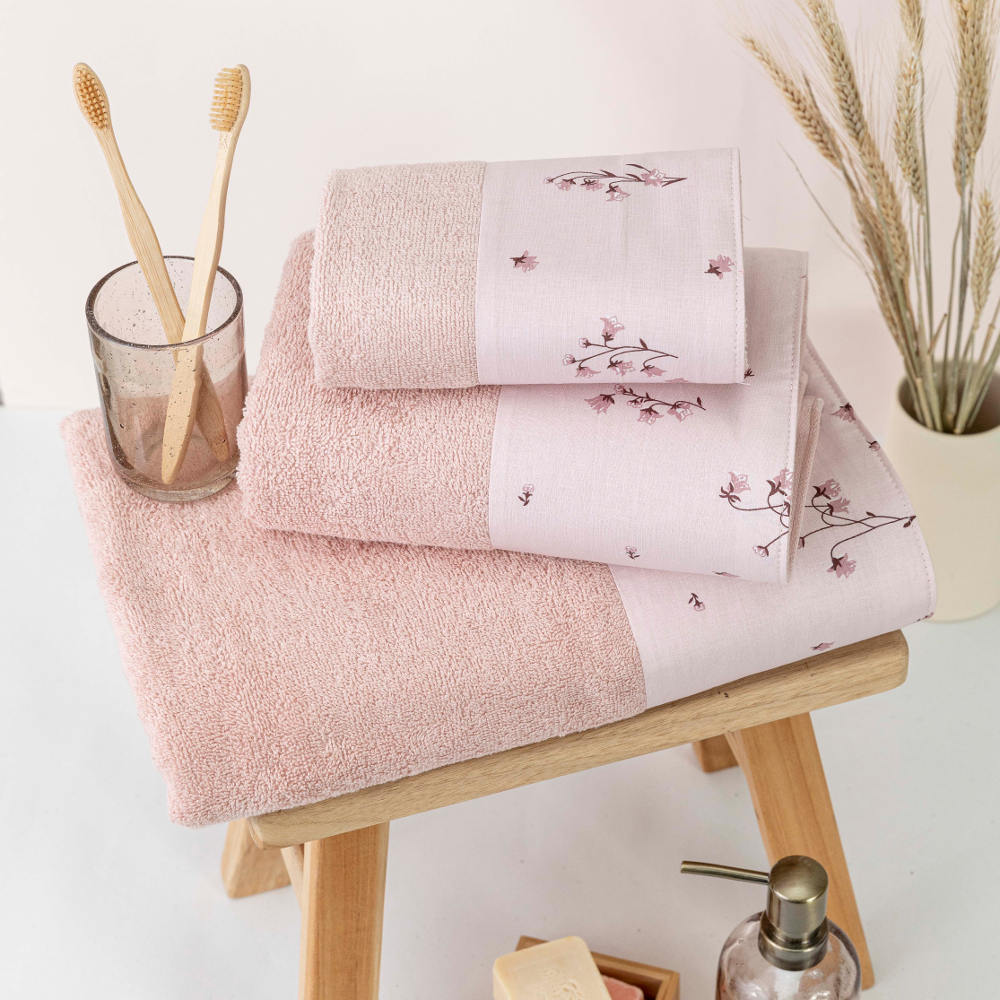Πετσέτες Σετ 3ΤΜΧ Campanula από την εταιρεία Borea Home Textiles