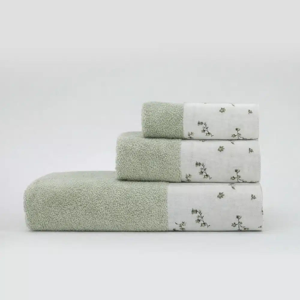 Πετσέτες Σετ 3ΤΜΧ Campanula από την εταιρεία Borea Home Textiles