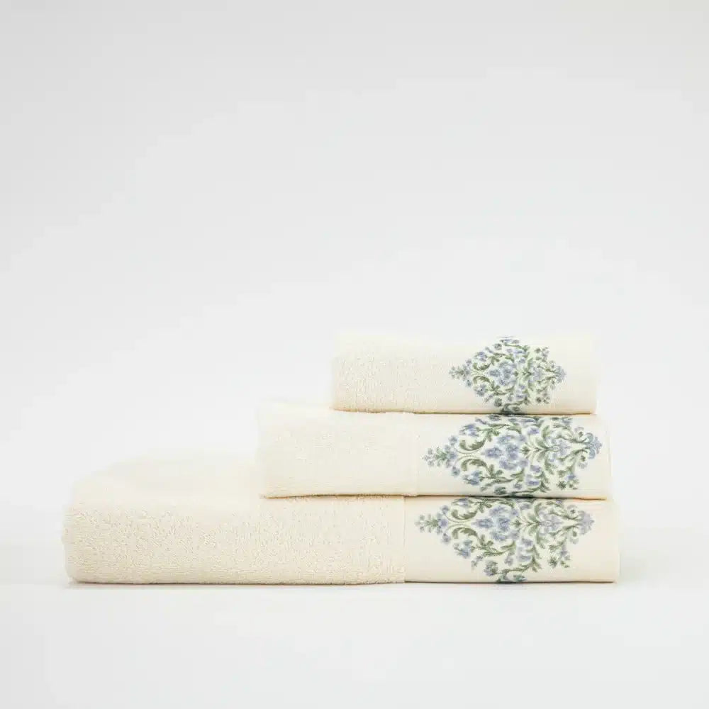 Πετσέτες Σετ 3ΤΜΧ Damask από την εταιρεία Borea Home Textiles