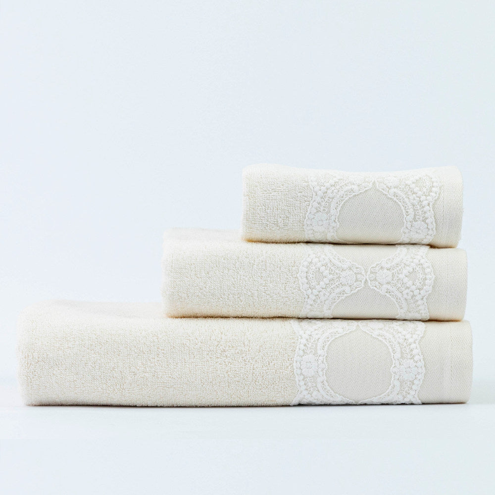 Πετσέτες Σετ 3ΤΜΧ Δάφνη από την εταιρεία Borea Home Textiles