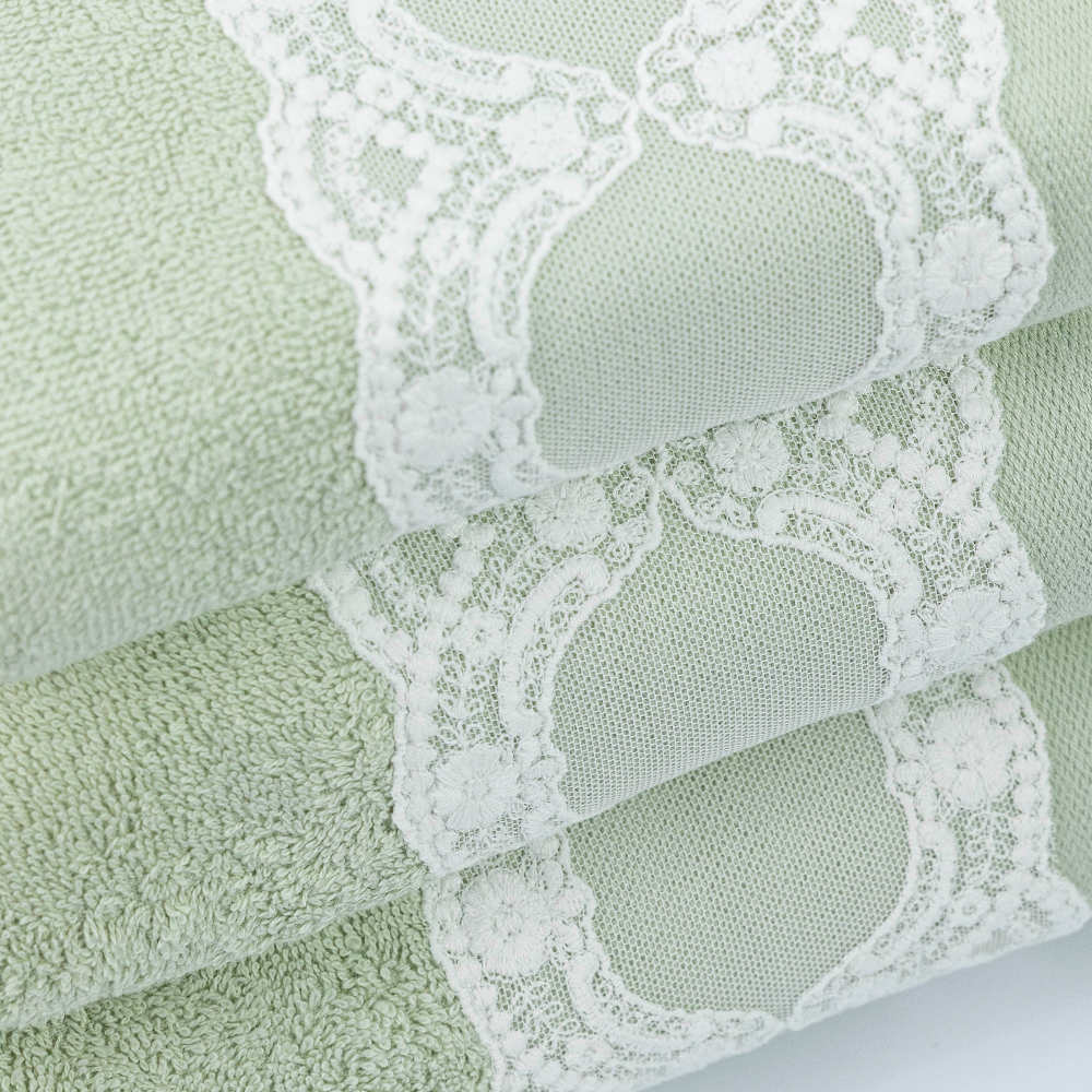 Πετσέτες Σετ 3ΤΜΧ Δάφνη από την εταιρεία Borea Home Textiles