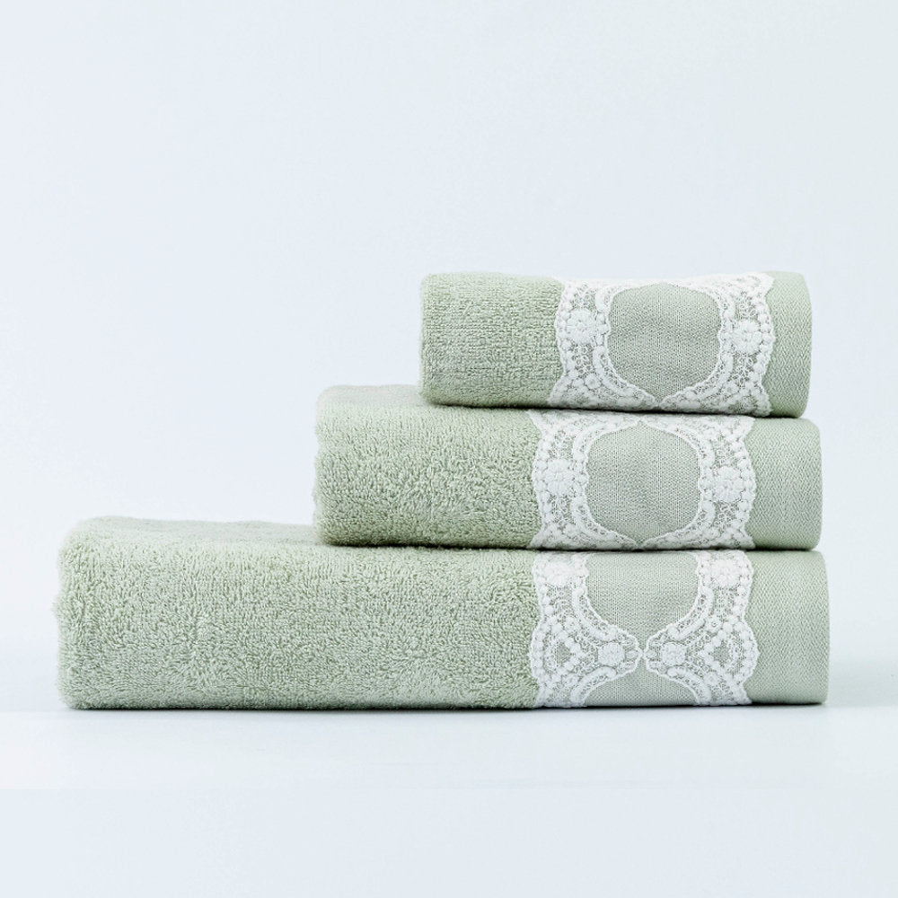 Πετσέτες Σετ 3ΤΜΧ Δάφνη από την εταιρεία Borea Home Textiles
