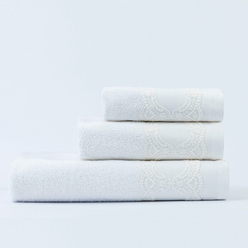 Πετσέτες Σετ 3ΤΜΧ Δάφνη από την εταιρεία Borea Home Textiles