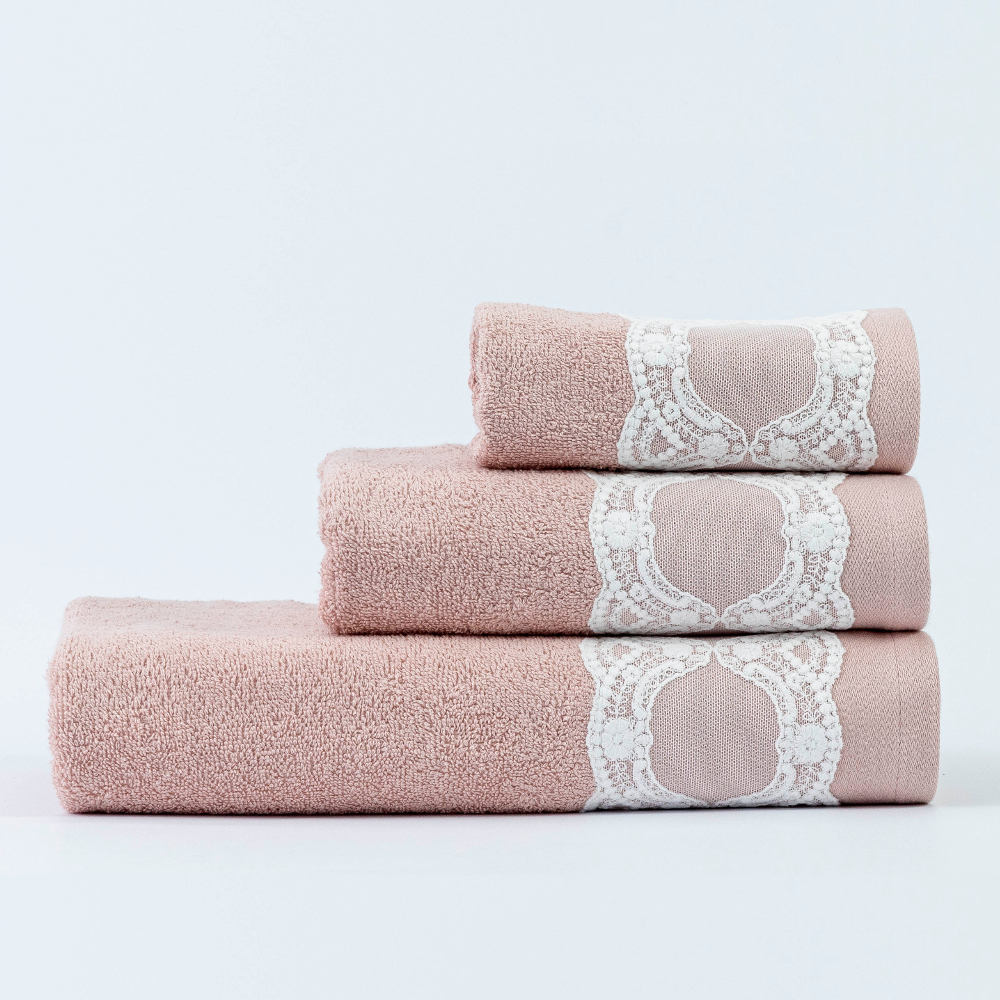 Πετσέτες Σετ 3ΤΜΧ Δάφνη από την εταιρεία Borea Home Textiles