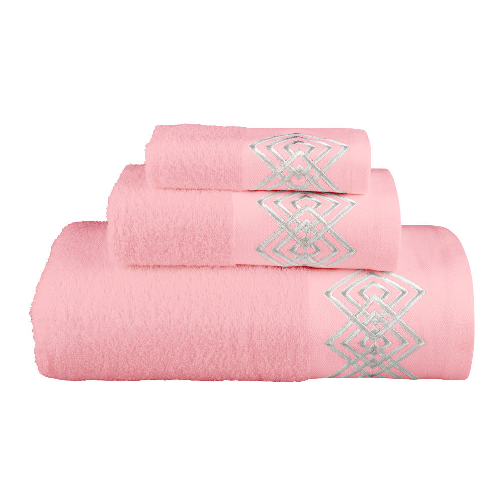 Πετσέτες Σετ 3ΤΜΧ Diamond από την εταιρεία Borea Home Textiles