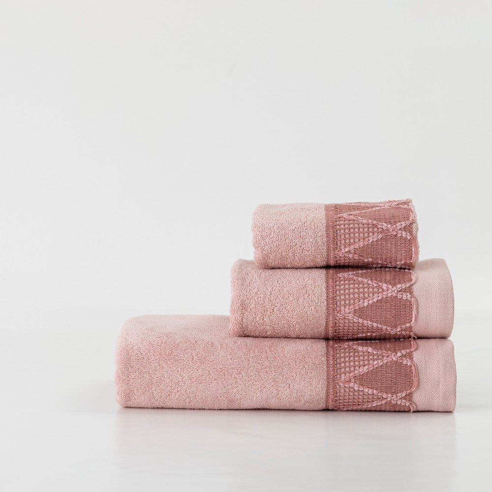 Πετσέτες Σετ 3ΤΜΧ Drops από την εταιρεία Borea Home Textiles