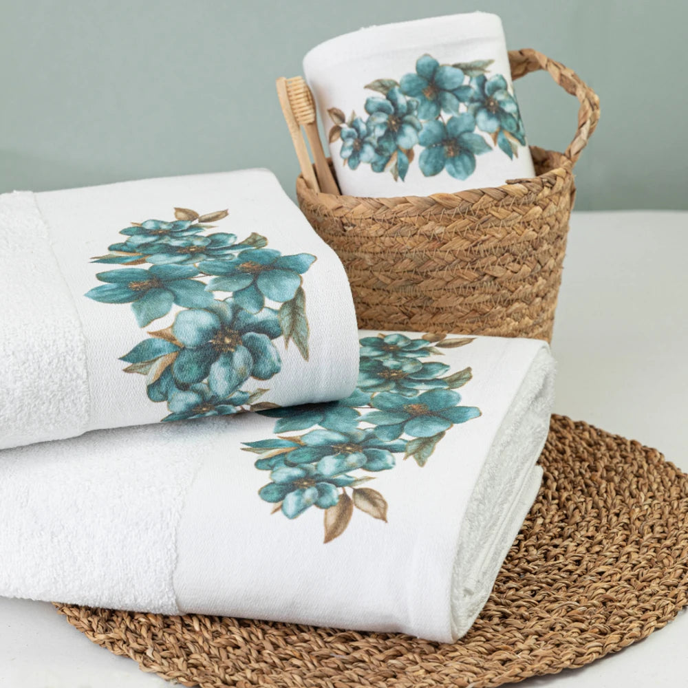 Πετσέτες Σετ 3ΤΜΧ Emerald από την εταιρεία Borea Home Textiles