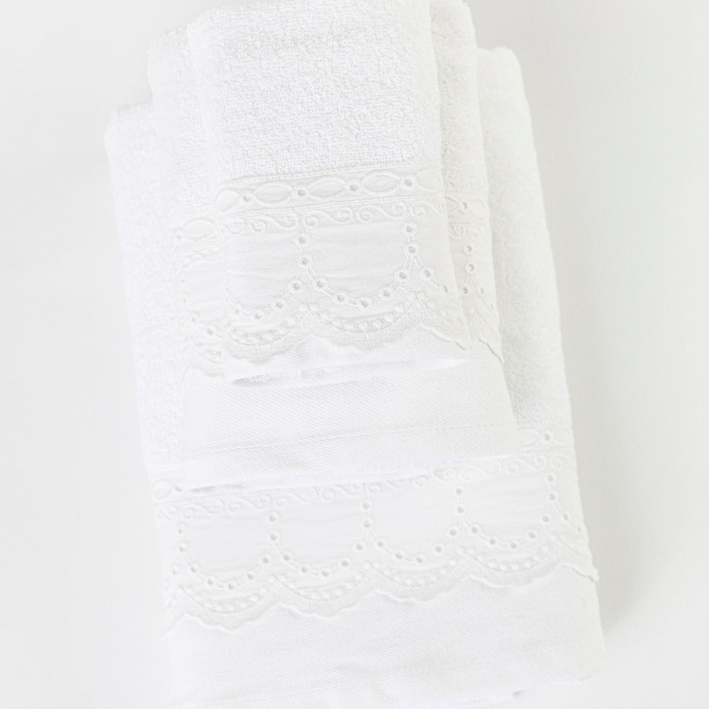 Πετσέτες Σετ 3ΤΜΧ Isabella από την εταιρεία Borea Home Textiles