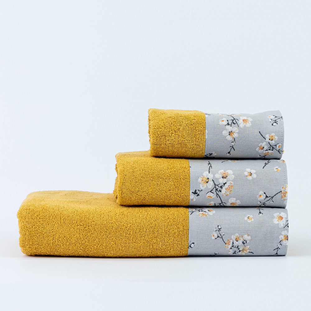 Πετσέτες Σετ 3ΤΜΧ Jasmine από την εταιρεία Borea Home Textiles