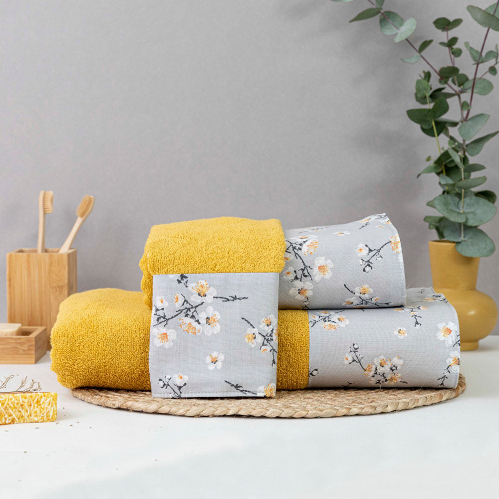 Πετσέτες Σετ 3ΤΜΧ Jasmine από την εταιρεία Borea Home Textiles