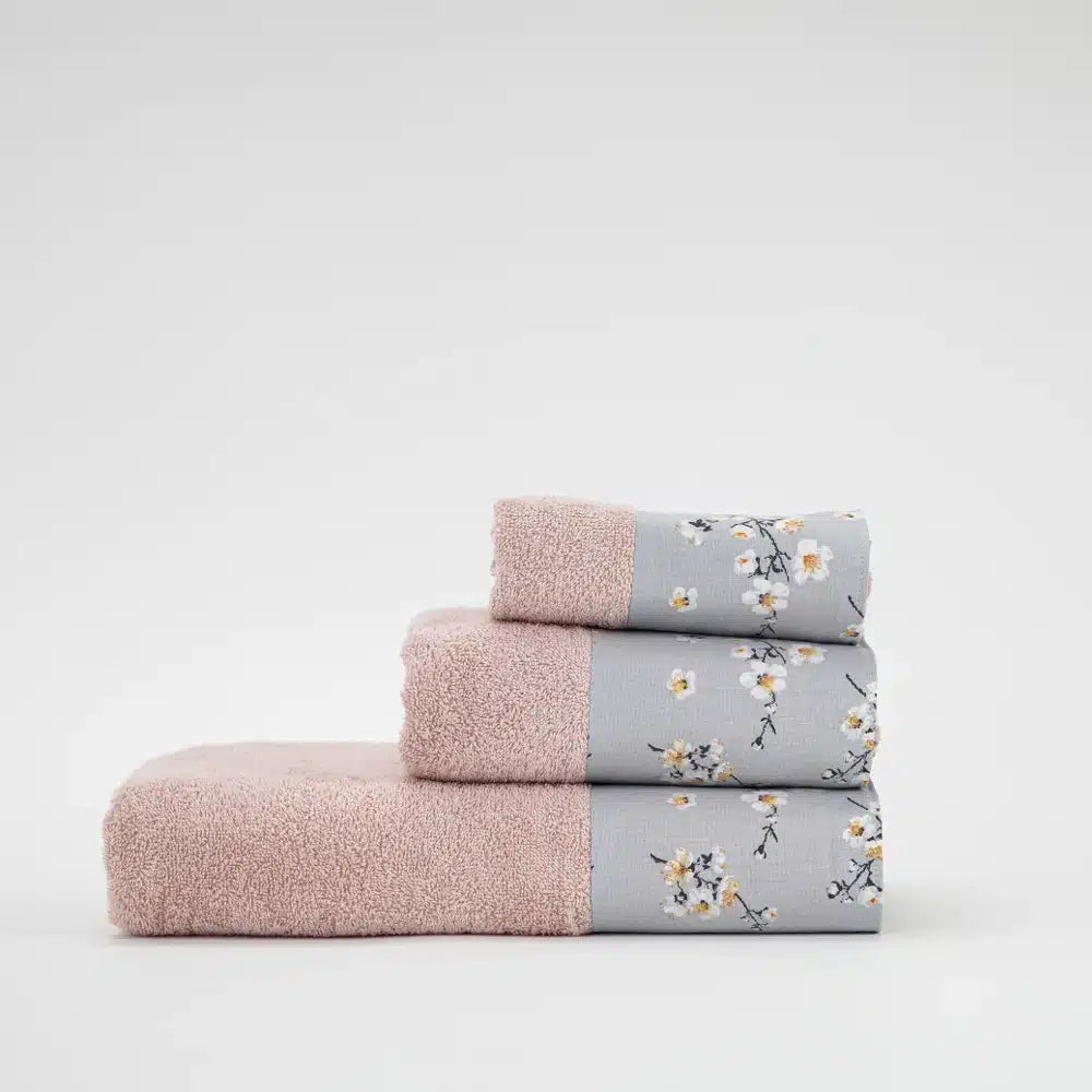 Πετσέτες Σετ 3ΤΜΧ Jasmine από την εταιρεία Borea Home Textiles