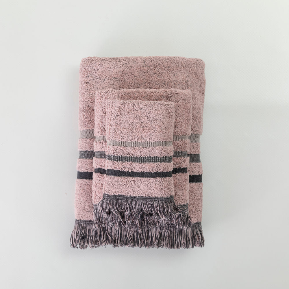 Πετσέτες Σετ 3ΤΜΧ Jill από την εταιρεία Borea Home Textiles