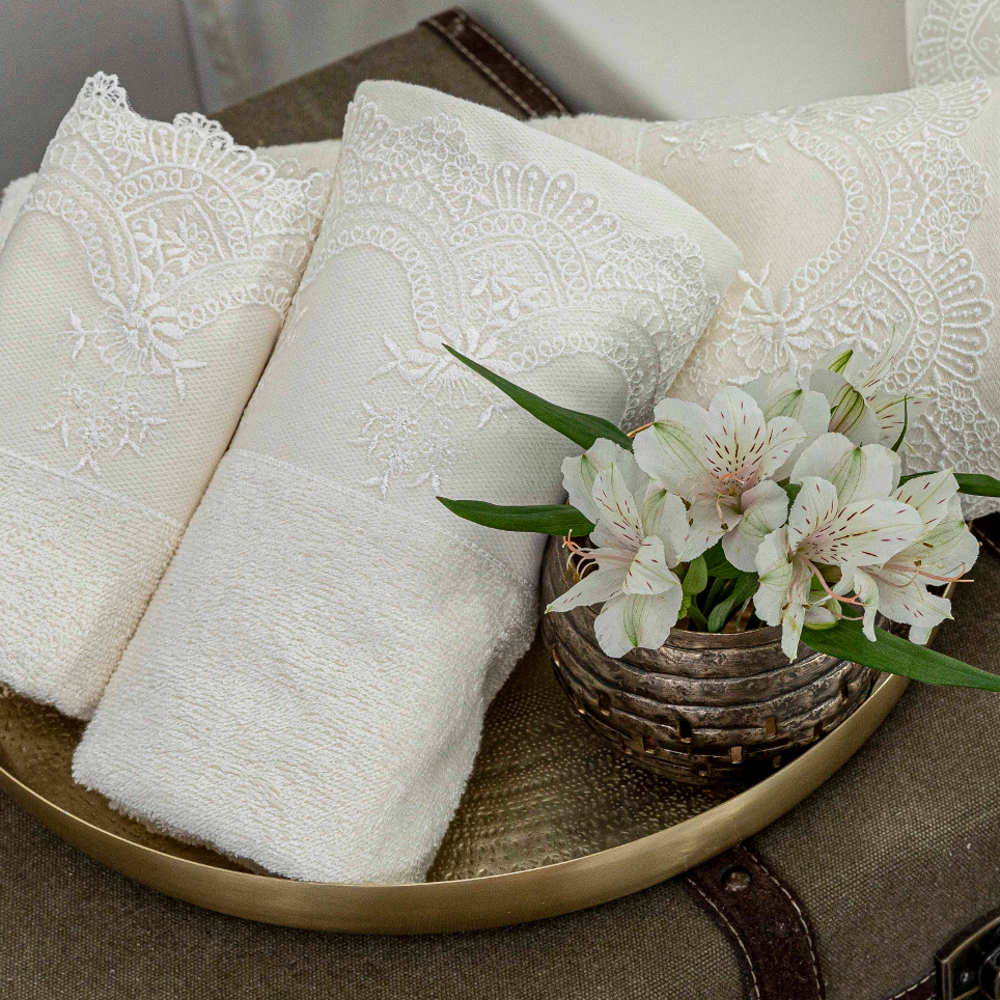Πετσέτες Σετ 3ΤΜΧ Νεφέλη από την εταιρεία Borea Home Textiles