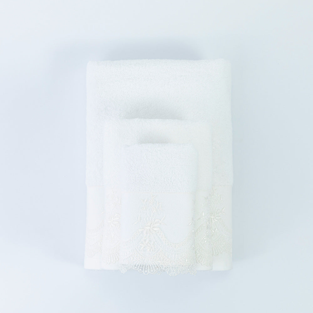 Πετσέτες Σετ 3ΤΜΧ Νεφέλη από την εταιρεία Borea Home Textiles