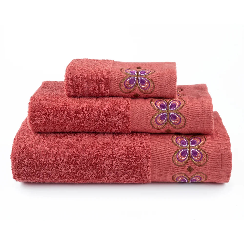 Πετσέτες Σετ 3ΤΜΧ Petalouda από την εταιρεία Borea Home Textiles