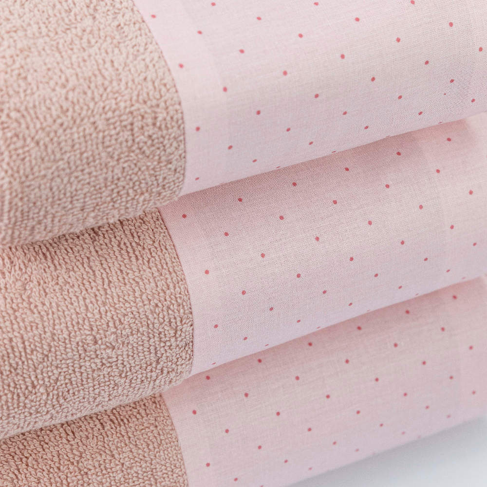 Πετσέτες Σετ 3ΤΜΧ Pois από την εταιρεία Borea Home Textiles
