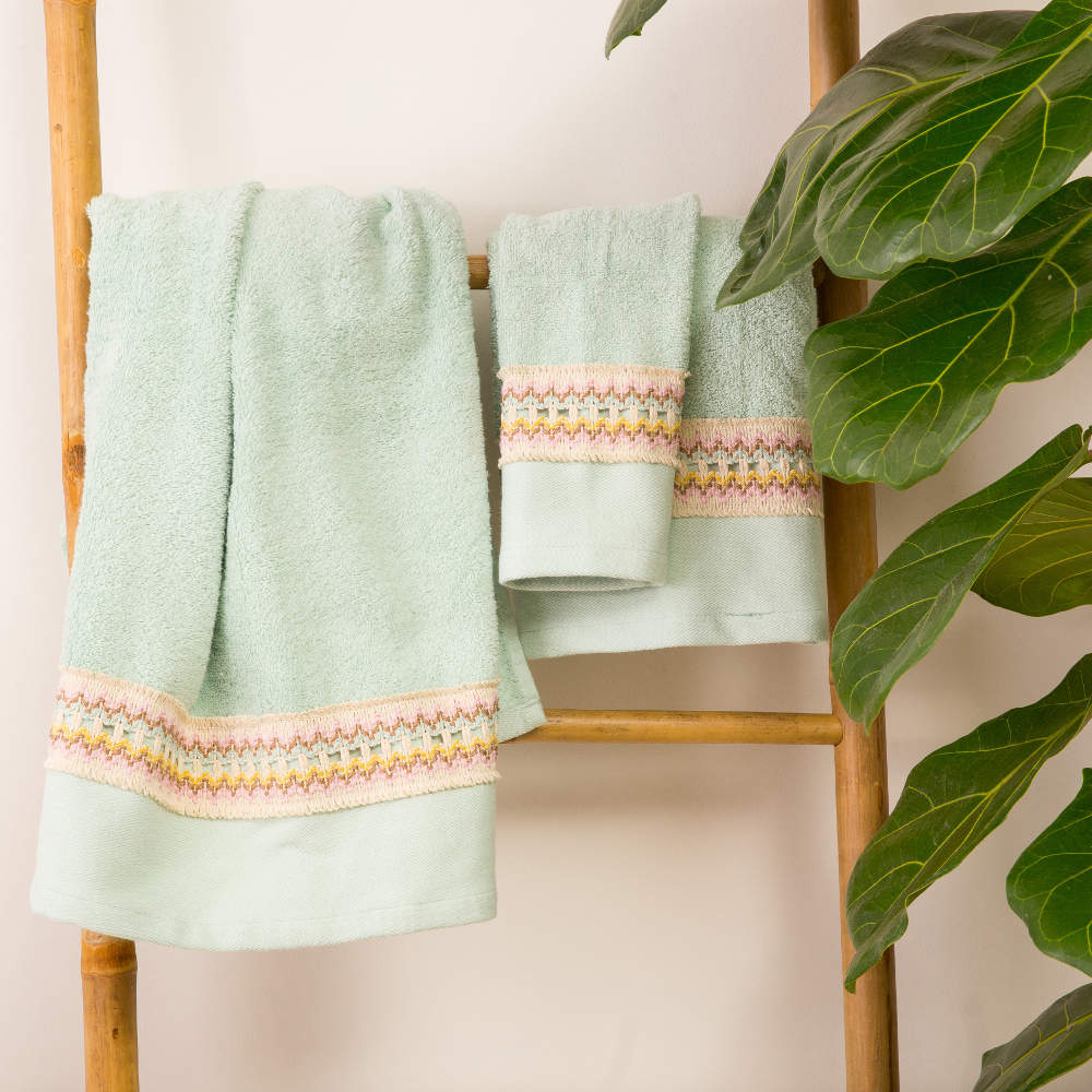 Πετσέτες Σετ 3ΤΜΧ Roberta από την εταιρεία Borea Home Textiles