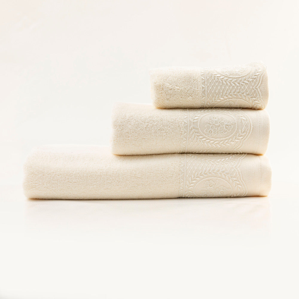 Πετσέτες Σετ 2ΤΜΧ Ρόδον από την εταιρεία Borea Home Textiles