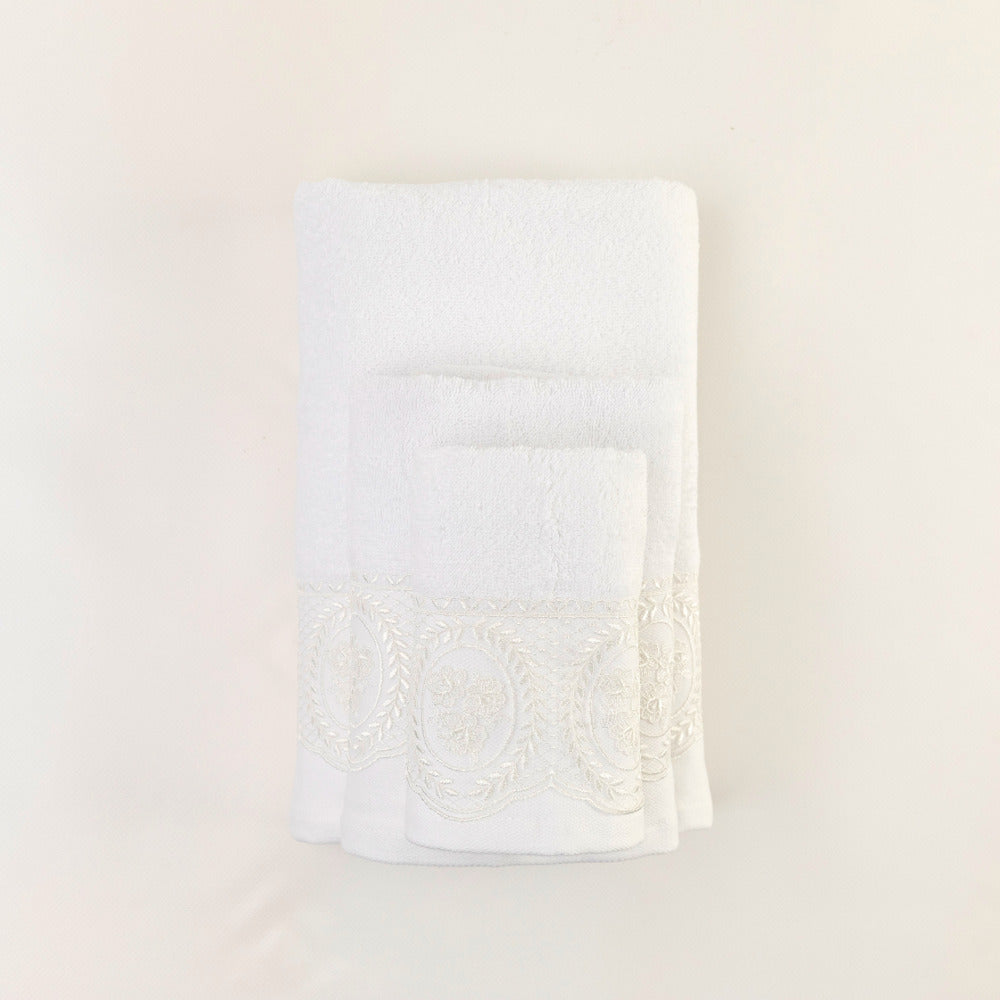 Πετσέτες Σετ 2ΤΜΧ Ρόδον από την εταιρεία Borea Home Textiles