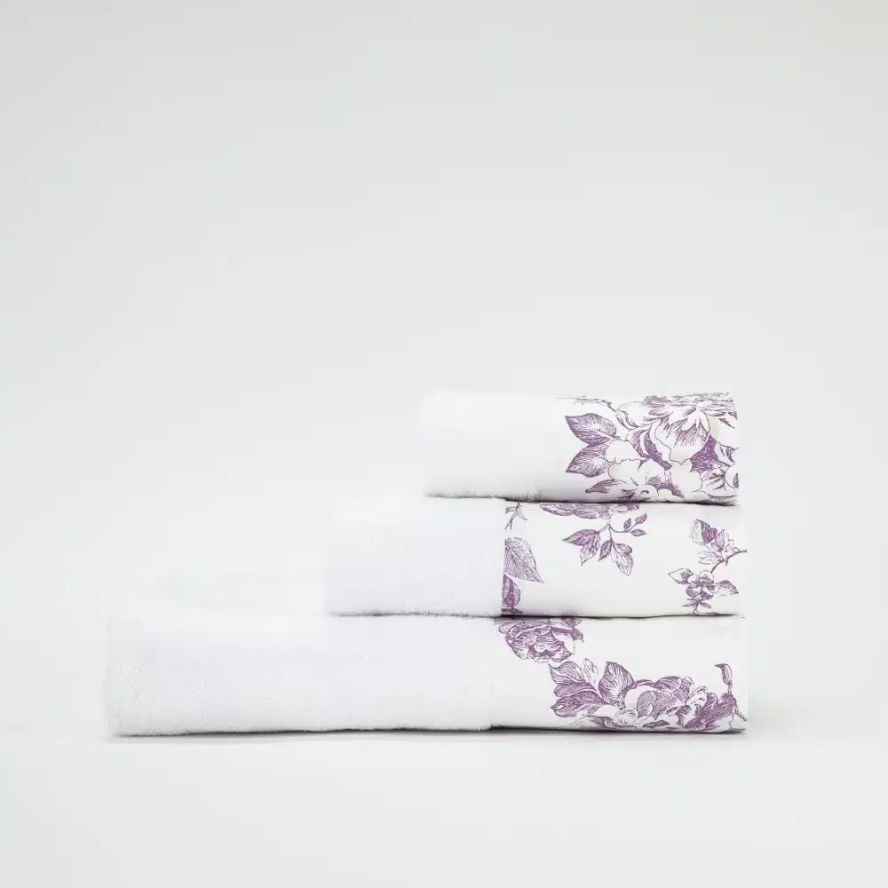 Πετσέτες Σετ 3ΤΜΧ Rosine από την εταιρεία Borea Home Textiles