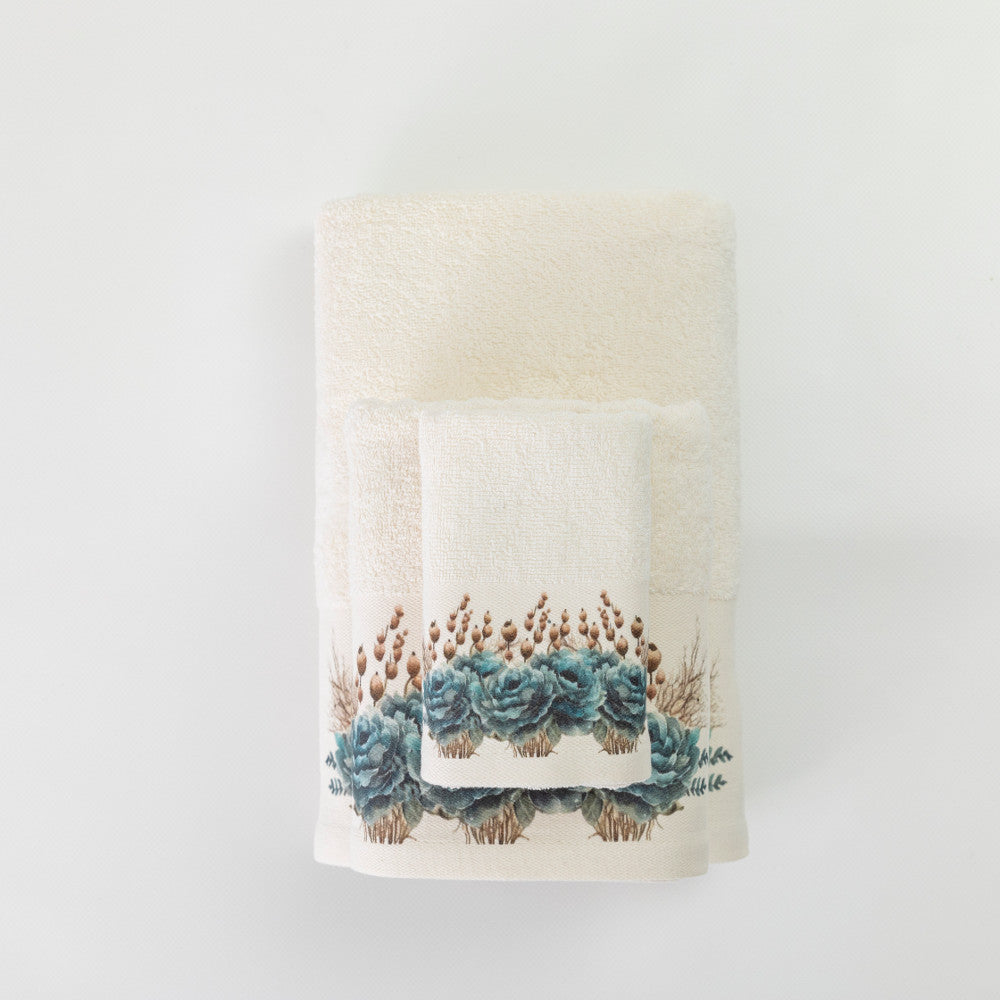 Πετσέτες Σετ 2ΤΜΧ Sapphira από την εταιρεία Borea Home Textiles