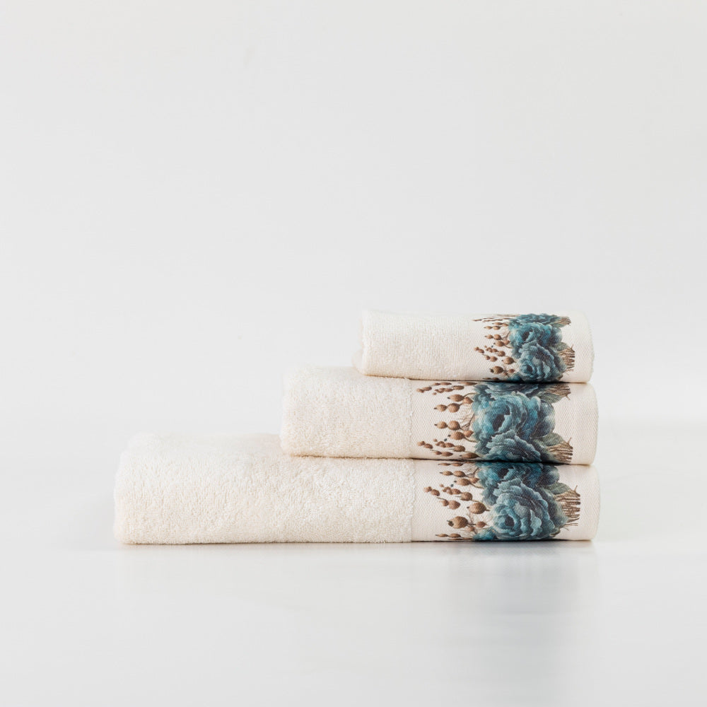 Πετσέτες Σετ 2ΤΜΧ Sapphira από την εταιρεία Borea Home Textiles