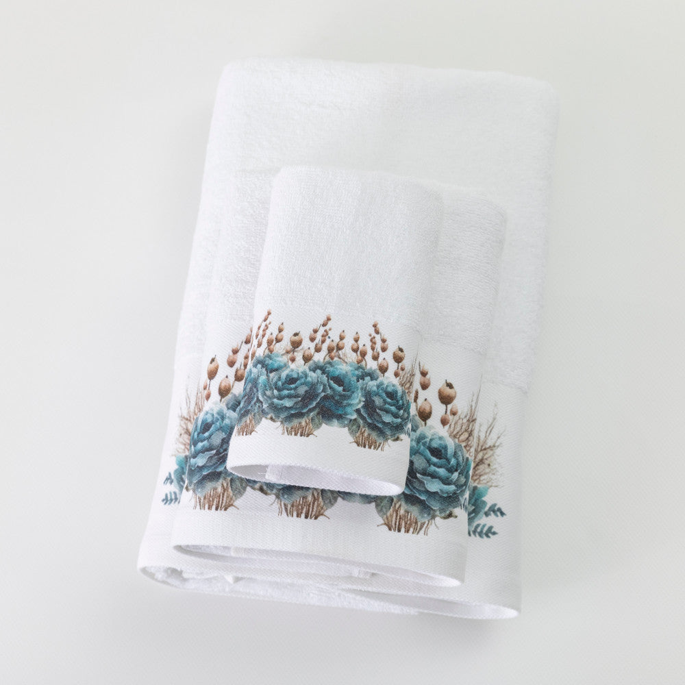 Πετσέτες Σετ 2ΤΜΧ Sapphira από την εταιρεία Borea Home Textiles