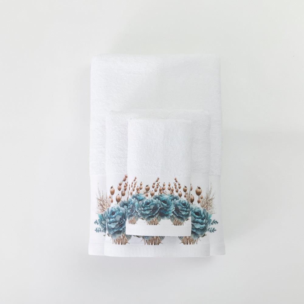 Πετσέτες Σετ 2ΤΜΧ Sapphira από την εταιρεία Borea Home Textiles