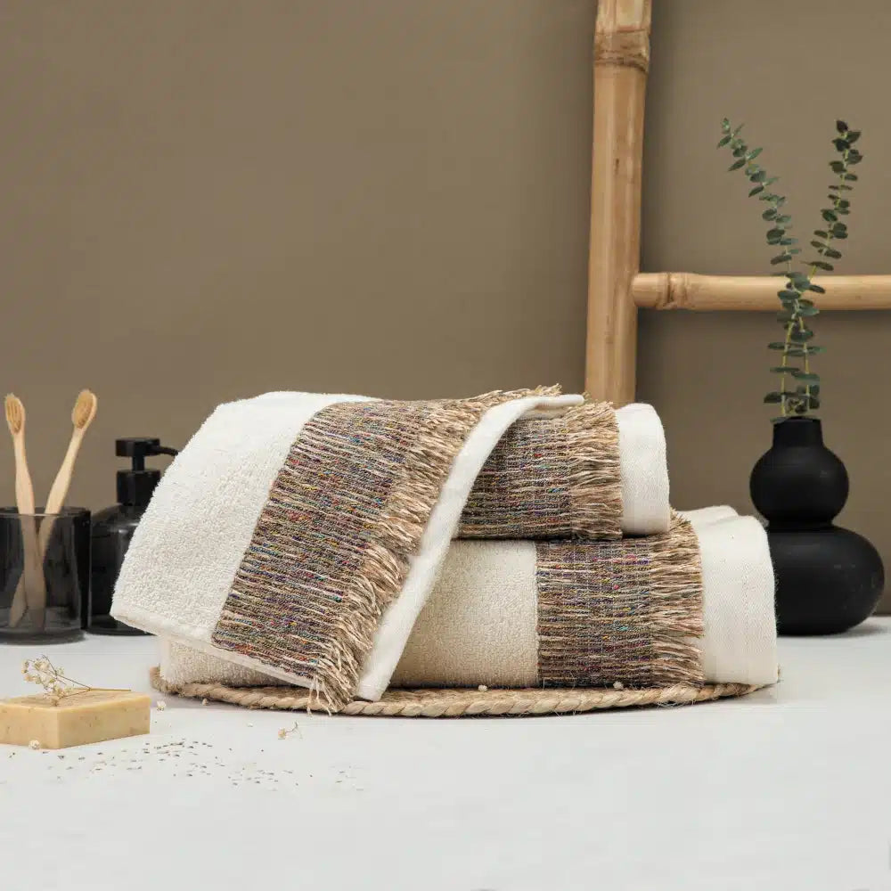 Πετσέτες Σετ 3ΤΜΧ Siesta από την εταιρεία Borea Home Textiles