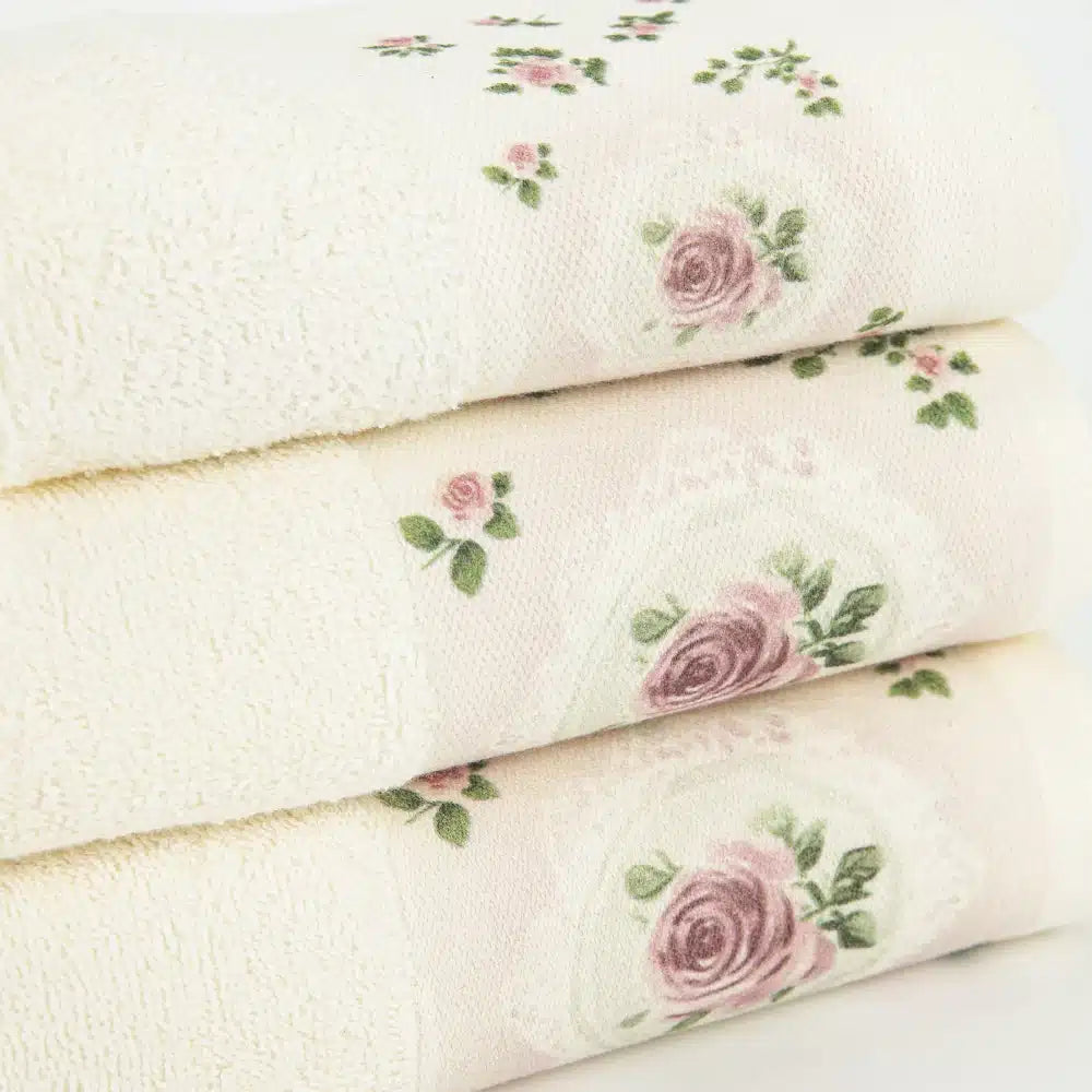 Πετσέτα Προσώπου Wildrose από την εταιρεία Borea Home Textiles